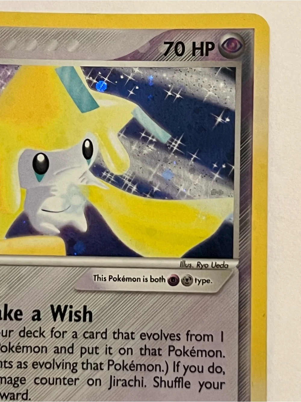 2004 RARE Jirachi 8/101 Hidden Legends Holo Pokemon Cards